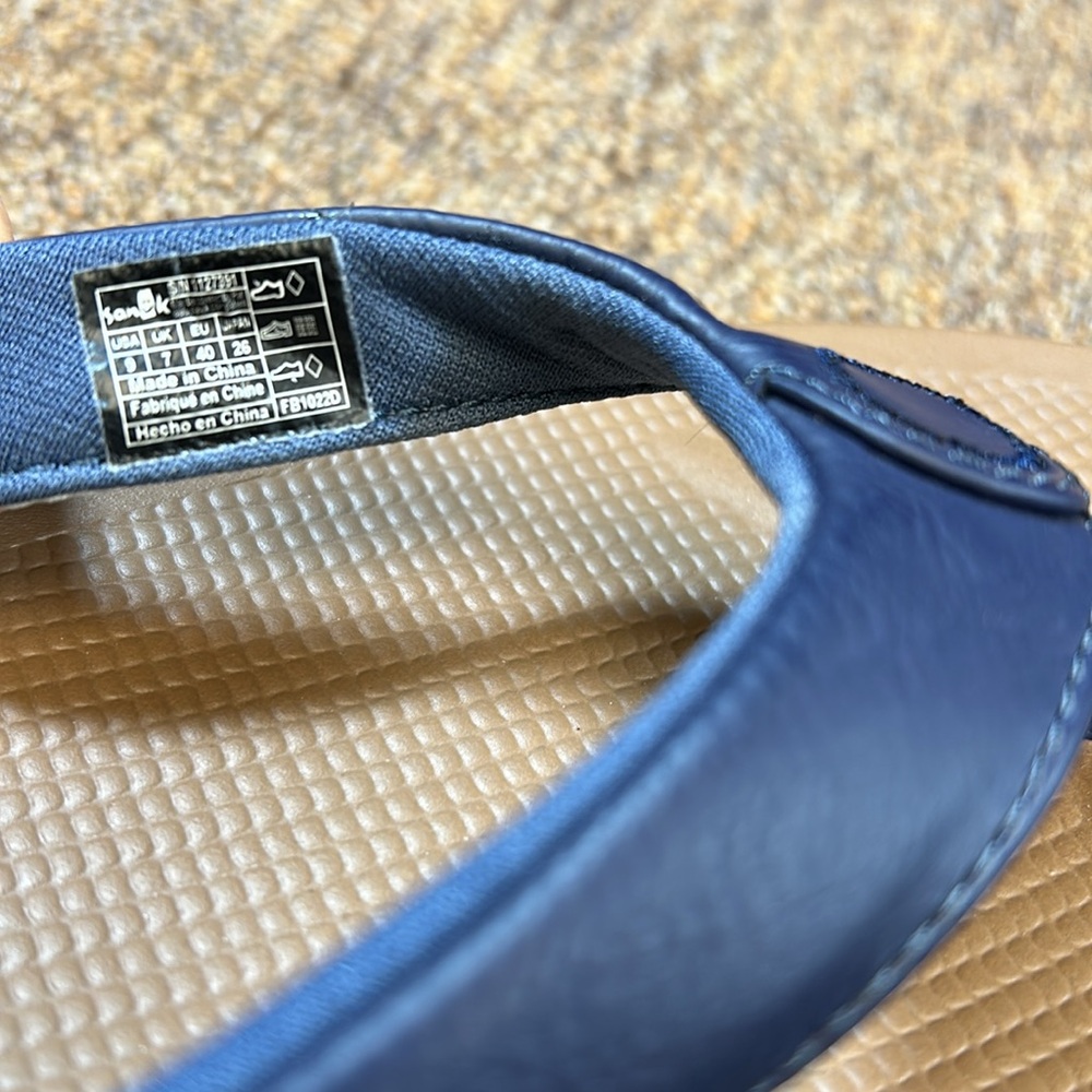 NWT sanuk Women’s Cosmic Yoga Mat Flip Flop Sandals - Picture 6 of 6